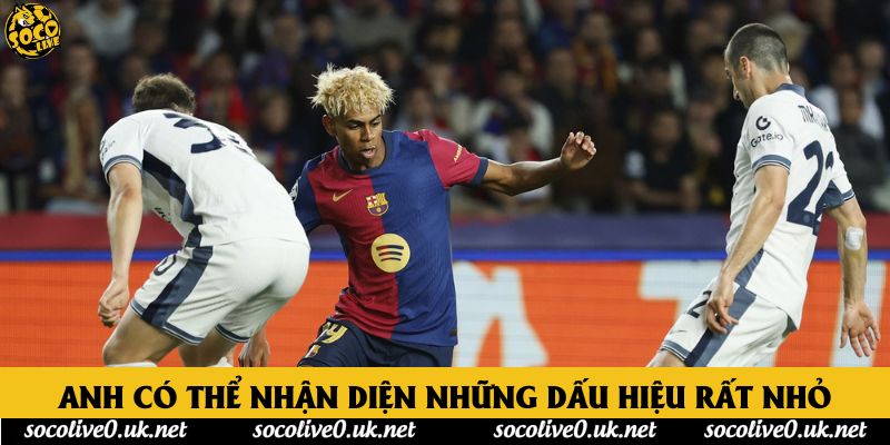 Anh có thể nhận diện những dấu hiệu rất nhỏ trong trận