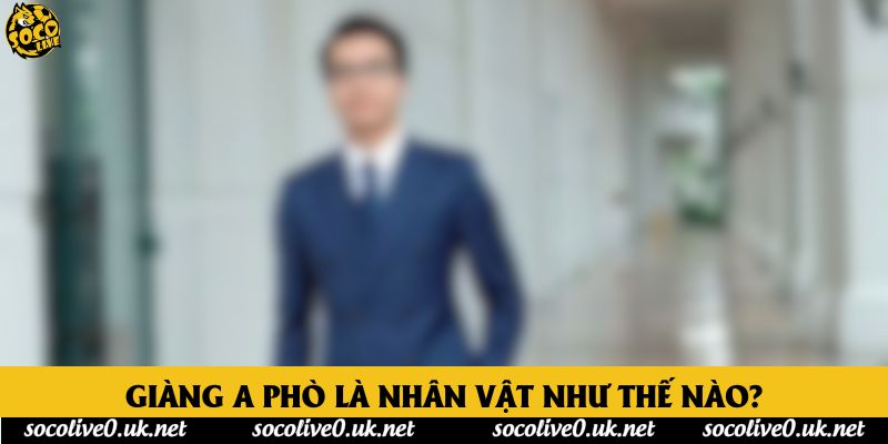 Bình luận viên Giàng A Phò là nhân vật như thế nào?