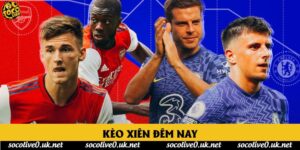 Kèo xiên đêm nay - Bí quyết phối hợp các trận cầu đỉnh cao tại Socolive