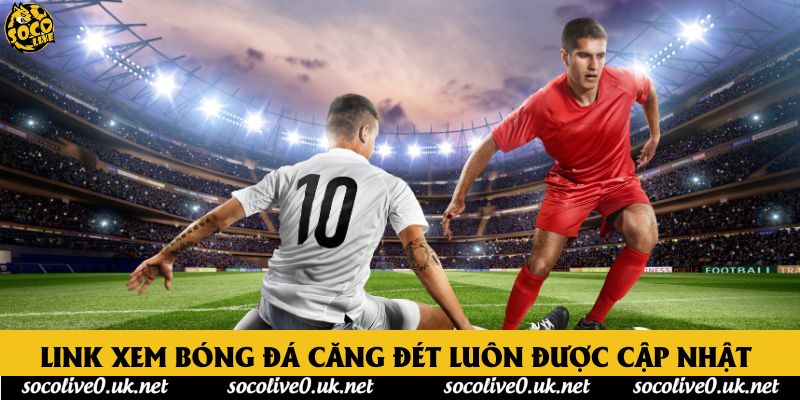 Link xem bóng đá căng đét luôn được cập nhật tại đây