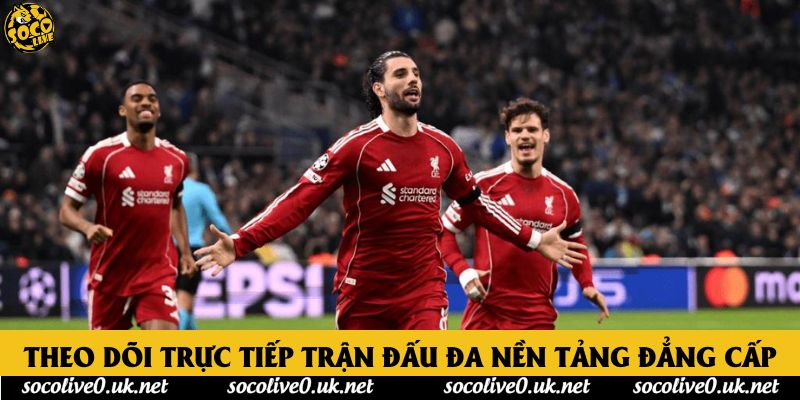 Theo dõi trực tiếp trận đấu đa nền tảng đẳng cấp